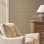 Magnolia Home Windsor wallpaper, color Mocha, SKU MF4781