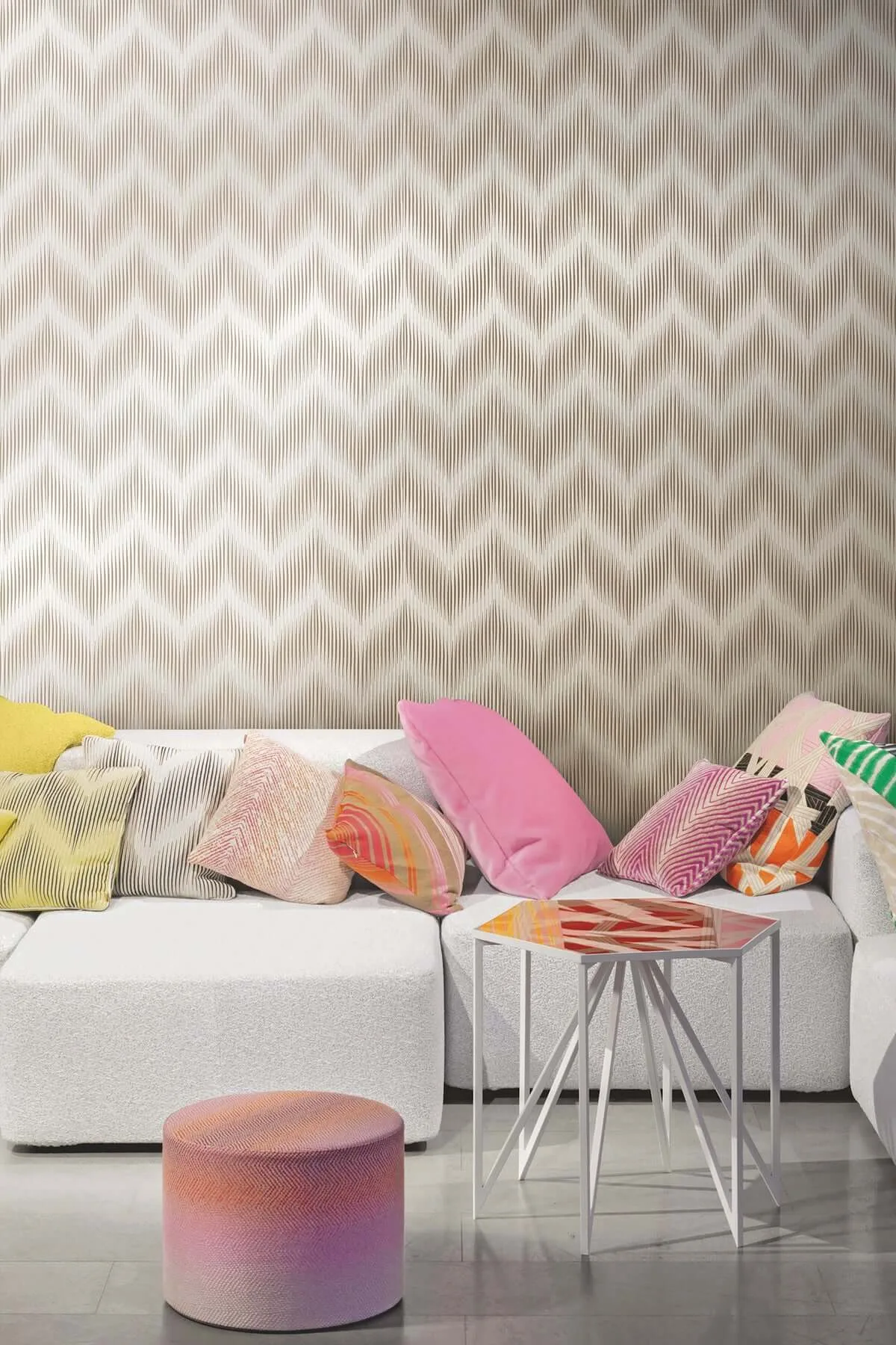 Missoni Ande - Neutral Wallpaper | Buy Online Missoni Ande wallpaper, color Neutral, SKU MI10510