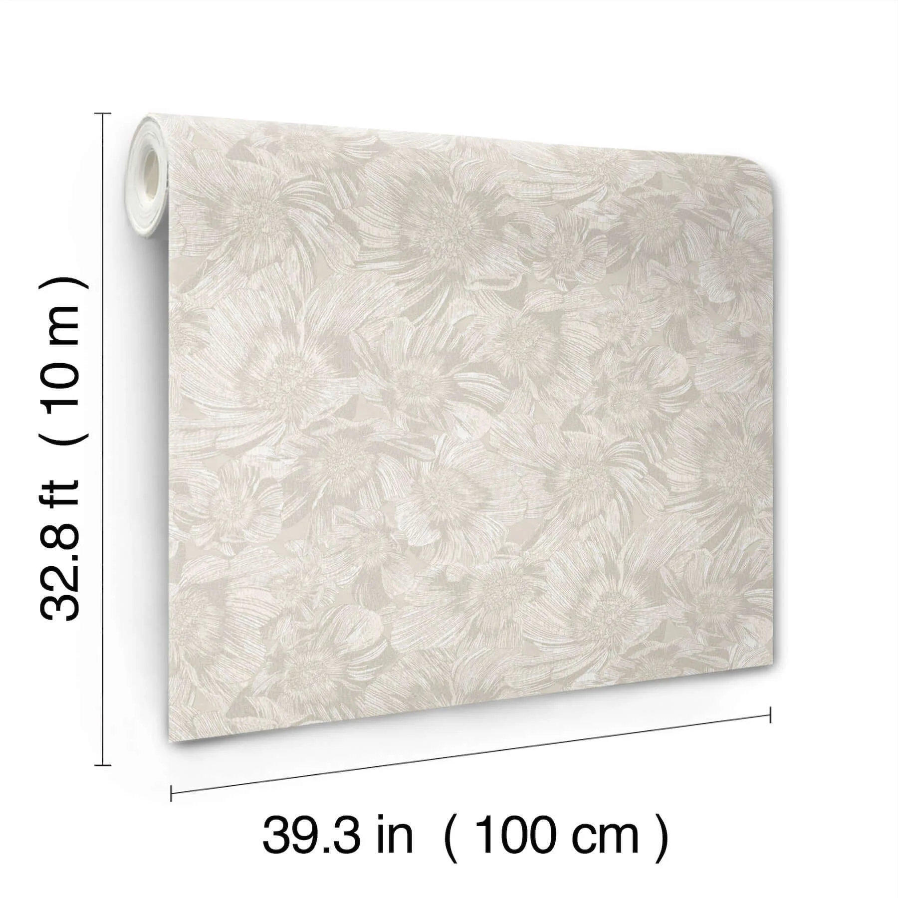 Missoni Anemoni - White Wallpaper | Buy Online Missoni Anemoni wallpaper, color White, SKU MI10502
