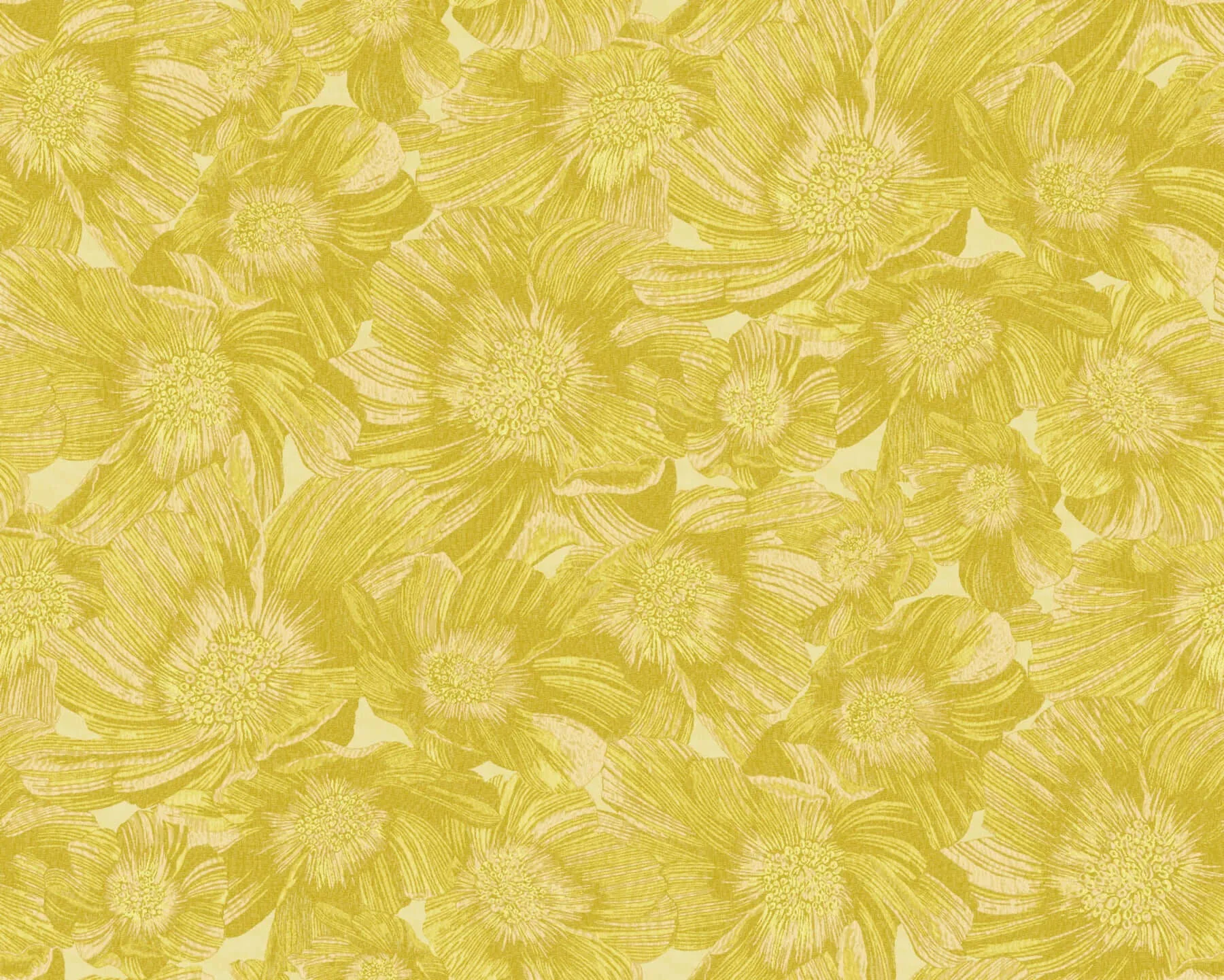 Missoni Anemoni wallpaper, color Yellow, SKU MI10500