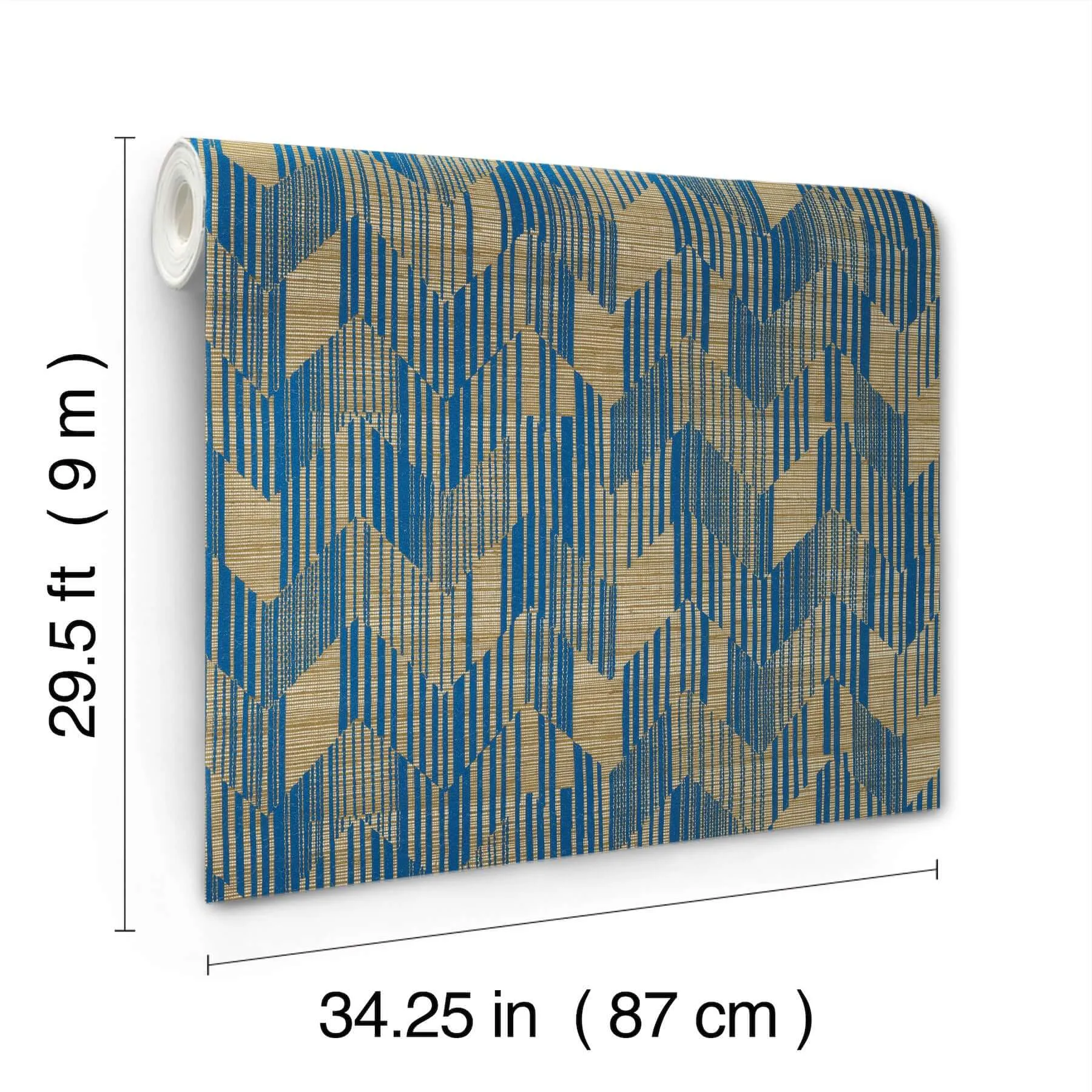 Missoni Birch - Blue Wallpaper | Buy Online Missoni Birch wallpaper, color Blue, SKU MI10527