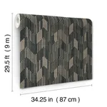 Missoni Birch - Charcoal Wallpaper | Buy Online Missoni Birch wallpaper, color Charcoal, SKU MI10528