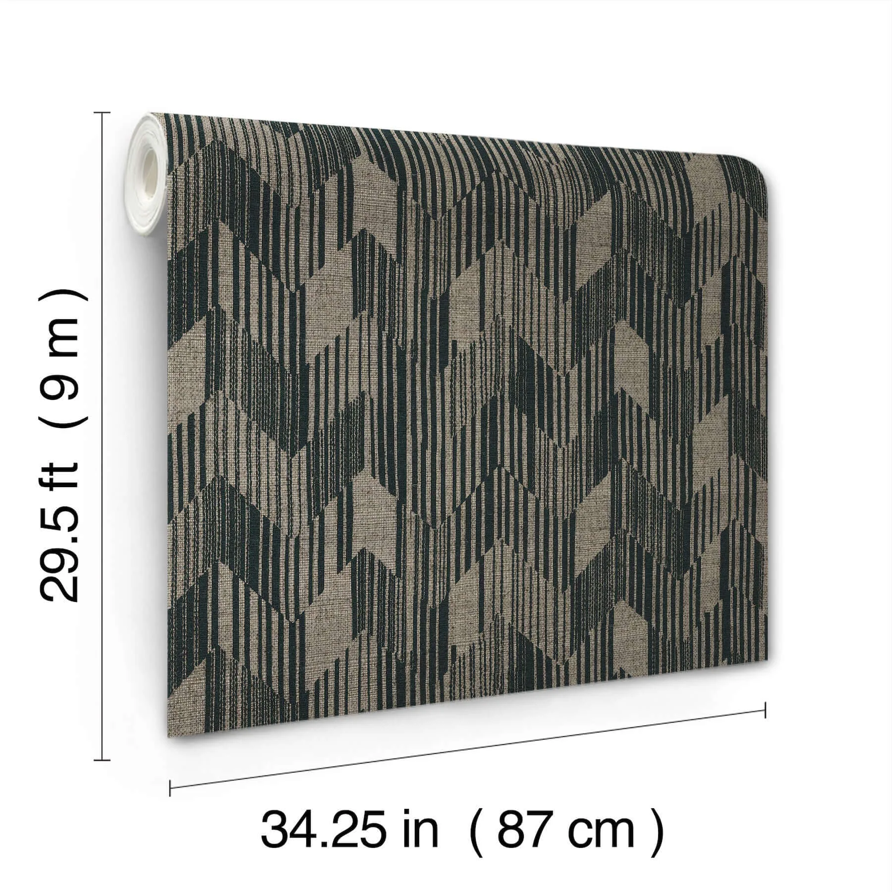 Missoni Birch - Charcoal Wallpaper | Buy Online Missoni Birch wallpaper, color Charcoal, SKU MI10528