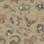 Missoni Constellations wallpaper, color Gold, SKU MI10350