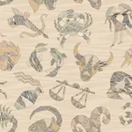 Missoni Constellations wallpaper, color Cream, SKU MI10351