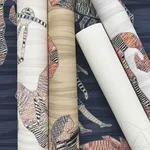 Missoni Constellations - Blue Wallpaper | Buy Online Missoni Constellations wallpaper, color Blue, SKU MI10353