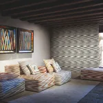 Missoni Flamed Zigzag wallpaper, color Black & Cream, SKU MI10341