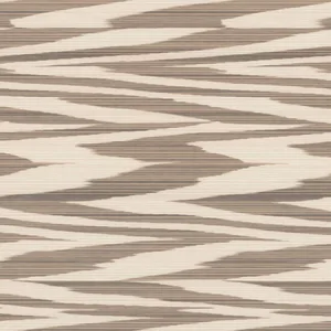 Missoni Flamed Zigzag wallpaper, color Brown & Cream, SKU MI10342