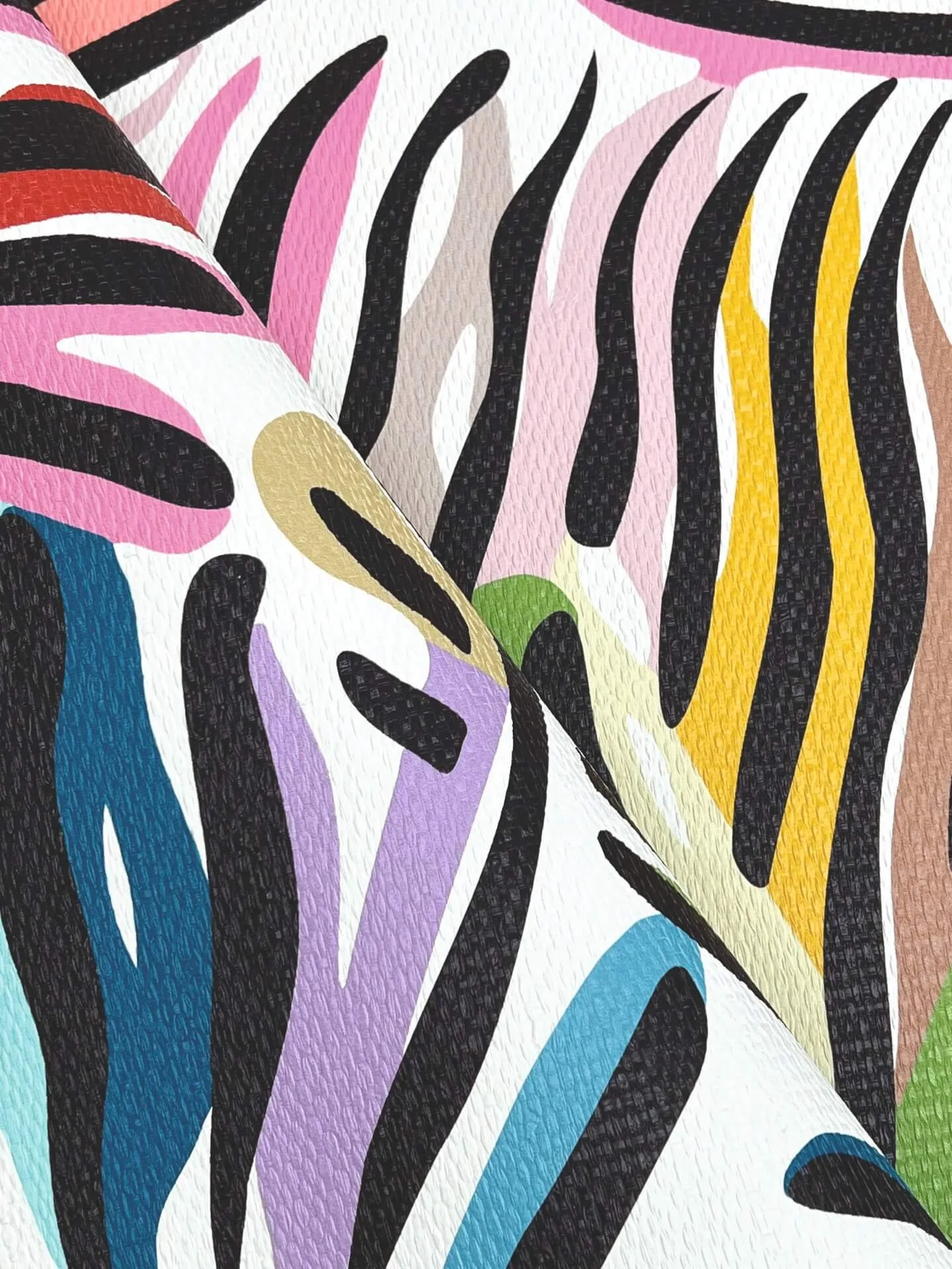 Missoni Flora wallpaper, color Multicolor, SKU MI10575
