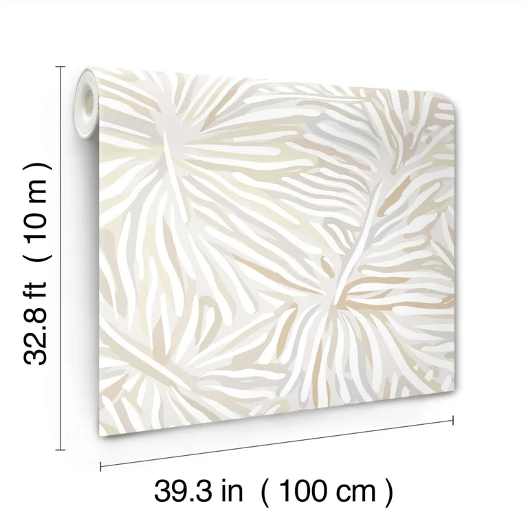 Missoni Flora wallpaper, color Neutral, SKU MI10576