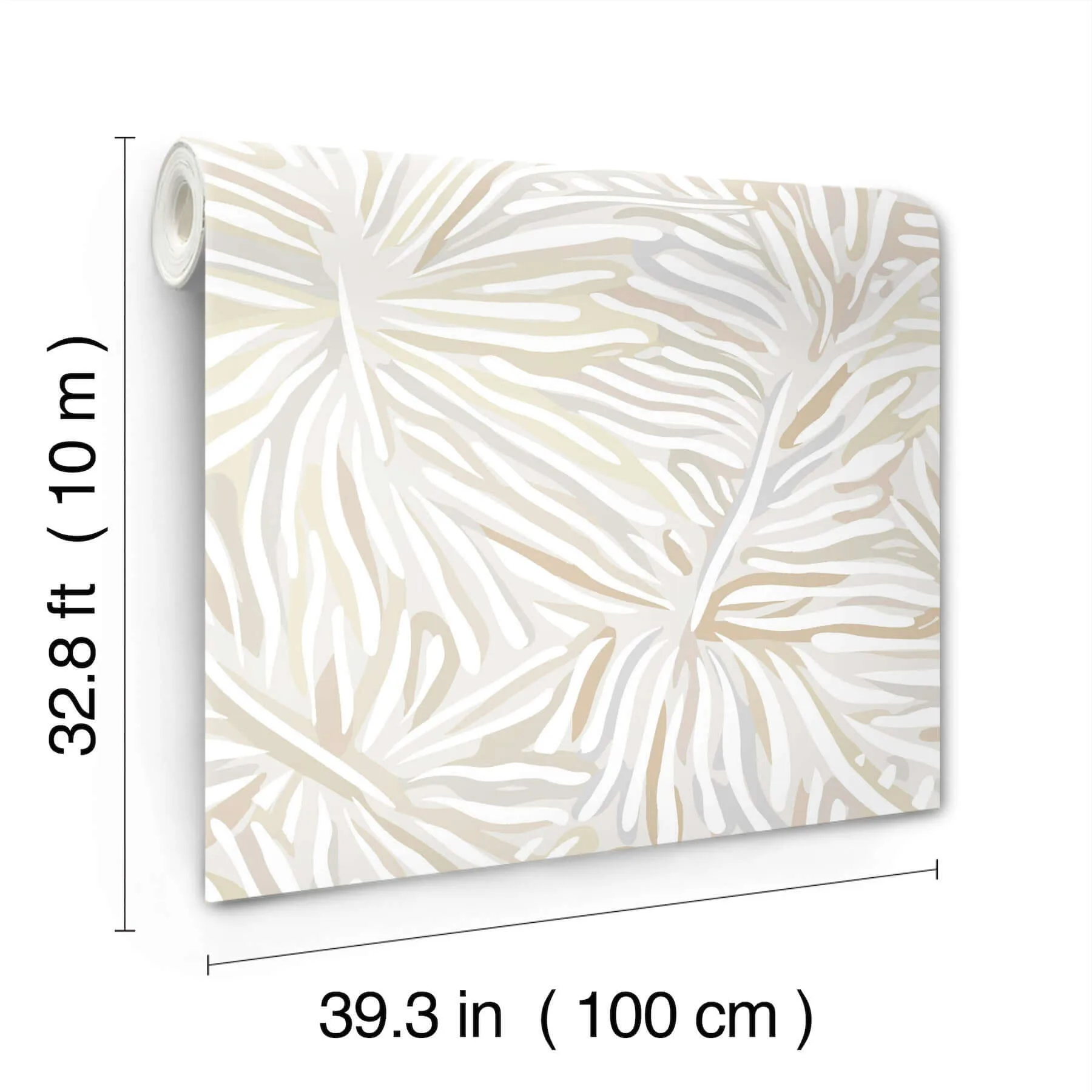 Missoni Flora wallpaper, color Neutral, SKU MI10576