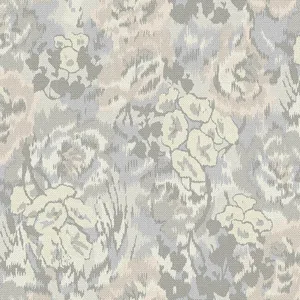 Missoni Flower Pot wallpaper, color Grey, SKU MI10303