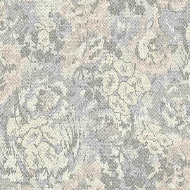 Missoni Flower Pot wallpaper, color Grey, SKU MI10303