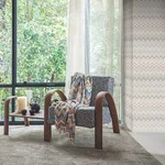 Missoni Happy Zigzag - Grey Wallpaper | Buy Online Missoni Happy Zigzag wallpaper, color Grey, SKU MI10331