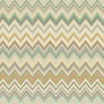 Missoni Happy Zigzag - Green Wallpaper | Buy Online Missoni Happy Zigzag wallpaper, color Green, SKU MI10333