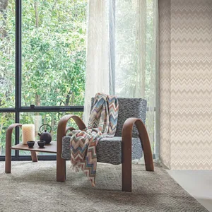 Missoni Happy Zigzag wallpaper, color Neutral, SKU MI10334