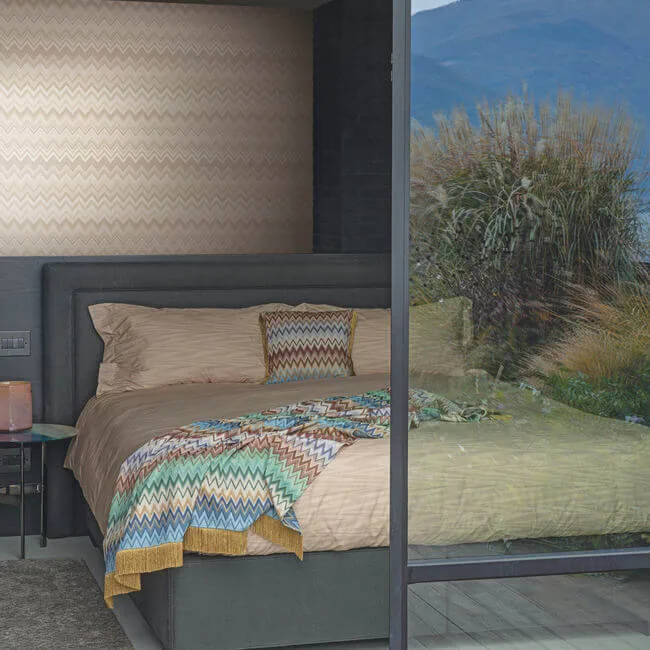 Missoni Happy Zigzag - Neutral Wallpaper | Buy Online Missoni Happy Zigzag wallpaper, color Neutral, SKU MI10334