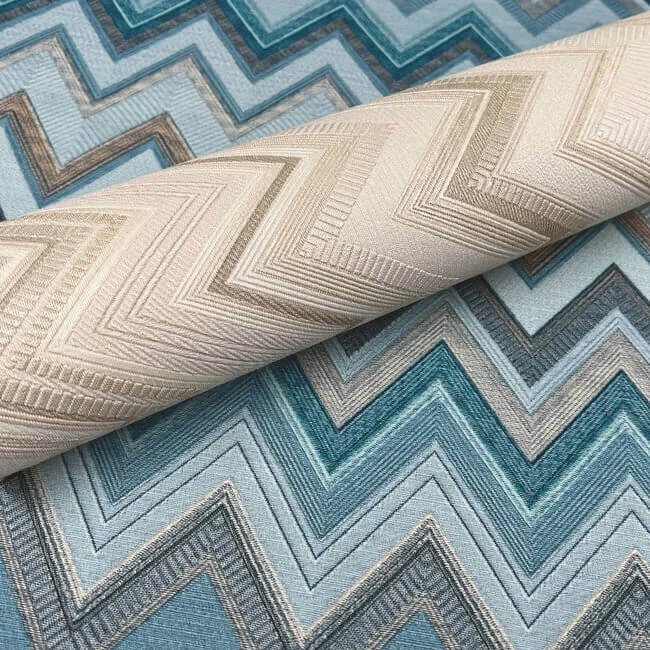 Missoni Happy Zigzag - Neutral Wallpaper | Buy Online Missoni Happy Zigzag wallpaper, color Neutral, SKU MI10334