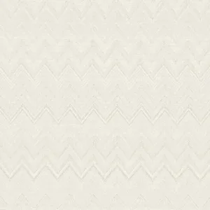 Missoni Happy Zigzag wallpaper, color Cream, SKU MI10337
