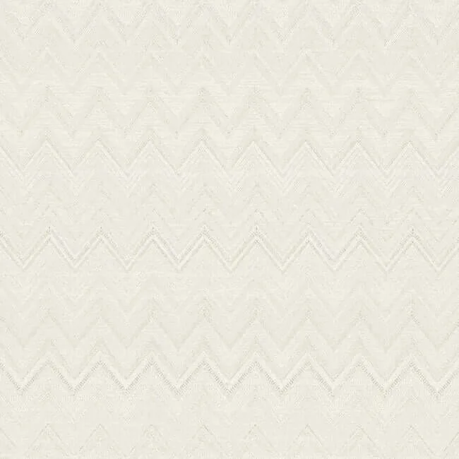 Missoni Happy Zigzag wallpaper, color Cream, SKU MI10337