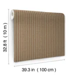 Missoni Mozart wallpaper, color Copper, SKU MI10543