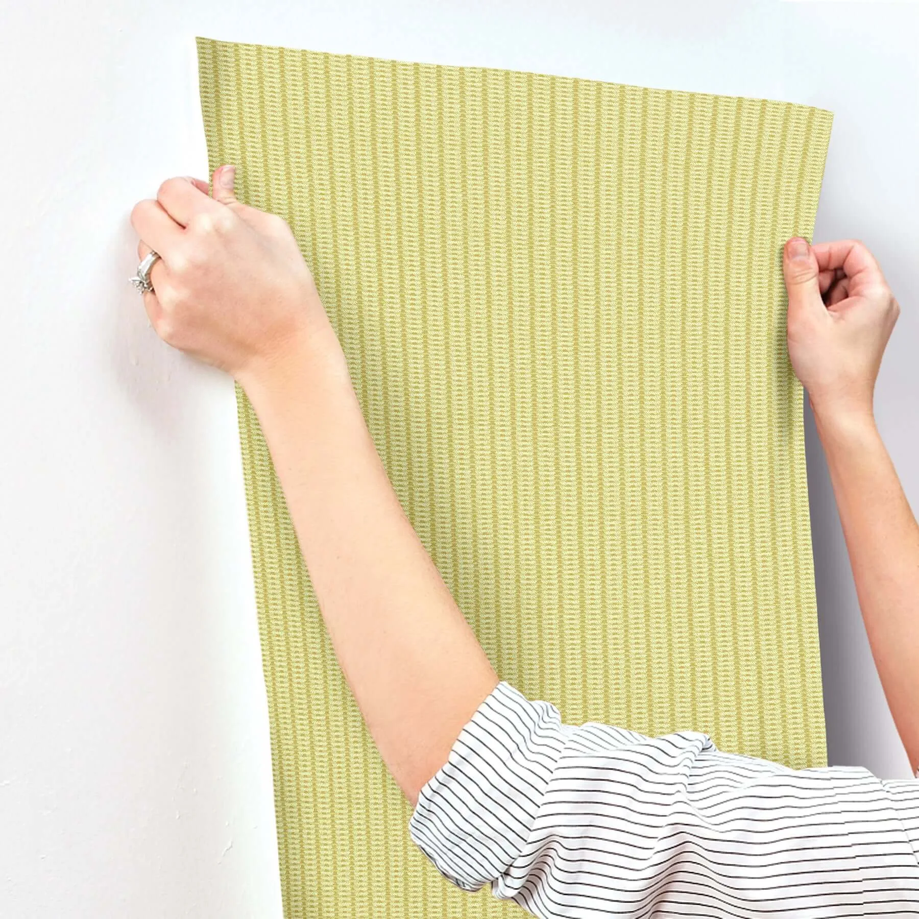 Missoni Mozart - Yellow Wallpaper | Buy Online Missoni Mozart wallpaper, color Yellow, SKU MI10544