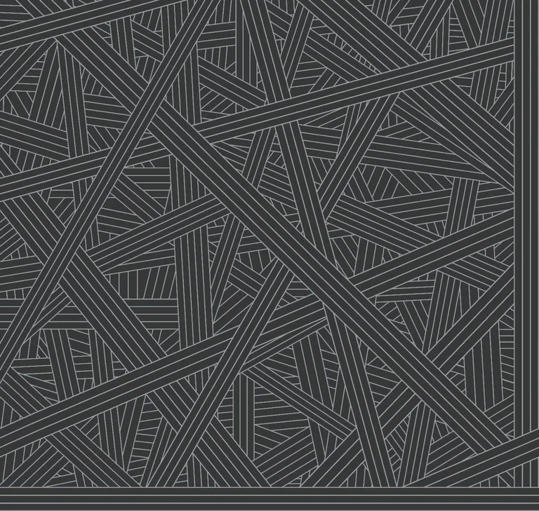 Missoni Nastri wallpaper, color Black, SKU MI10564