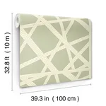 Missoni Nastri - Green Wallpaper | Buy Online Missoni Nastri wallpaper, color Green, SKU MI10563