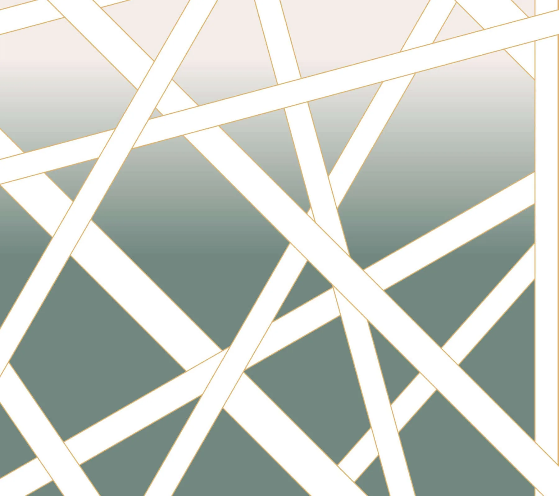 Missoni Nastri Shade wallpaper, color Green, SKU MI10582M