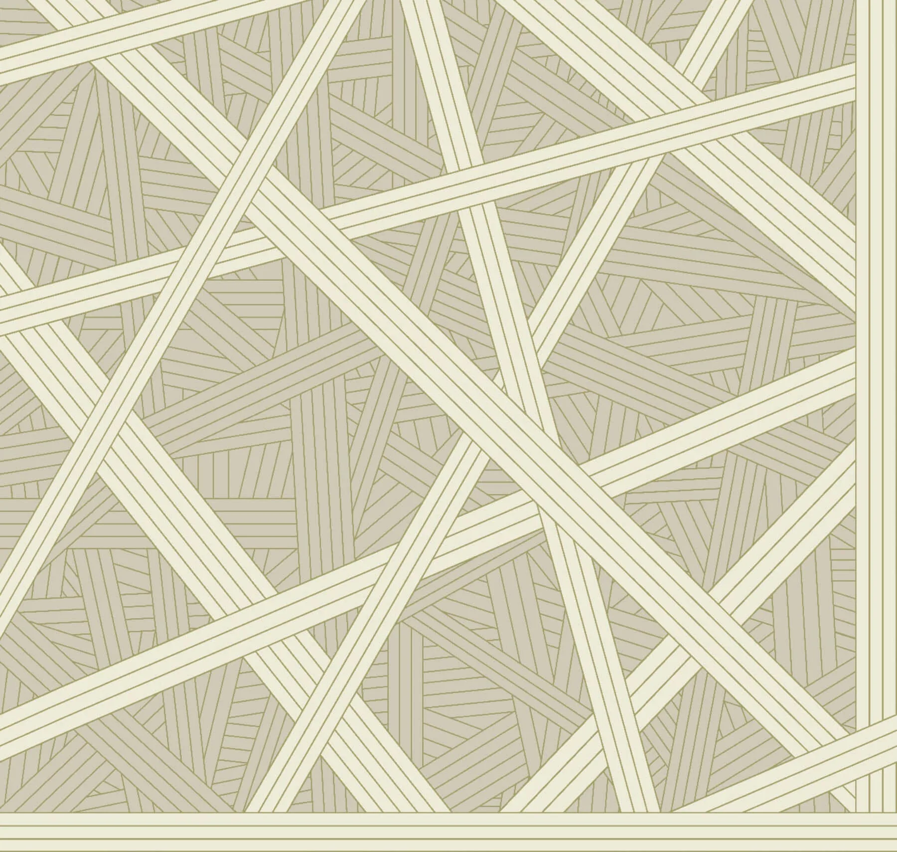 Missoni Nastri wallpaper, color Warm Neutral, SKU MI10561