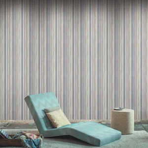 Missoni Striped Sunset Glitter wallpaper, color Blue & Grey, SKU MI10395