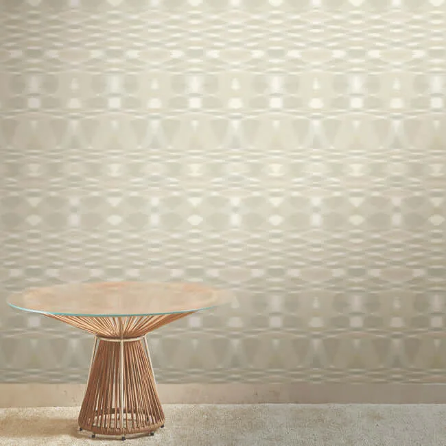 Missoni Sunrise Flame wallpaper, color Beige, SKU MI10320