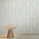 Missoni Sunrise Flame wallpaper, color Light Blue, SKU MI10321