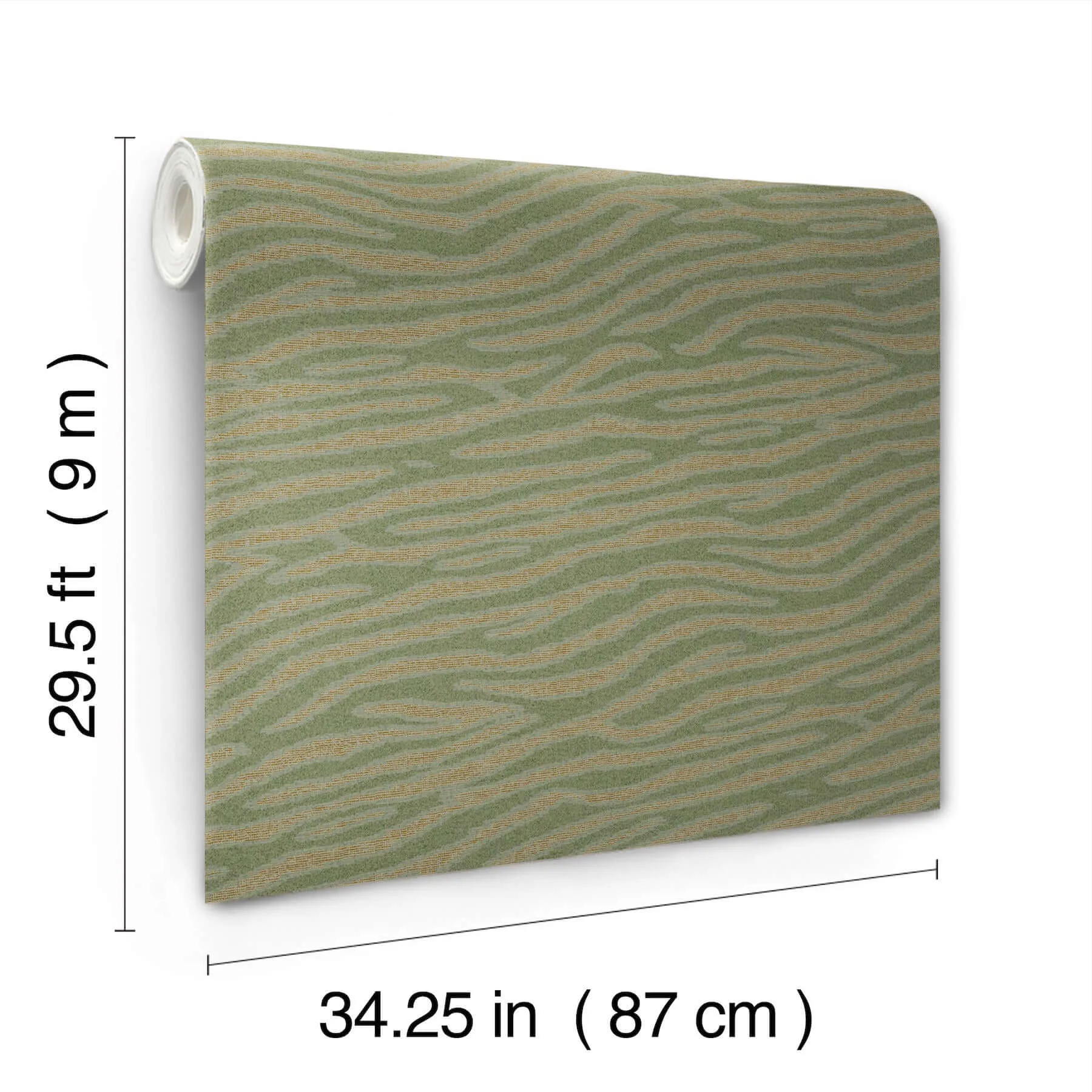 Missoni Zambia wallpaper, color Green, SKU MI10532