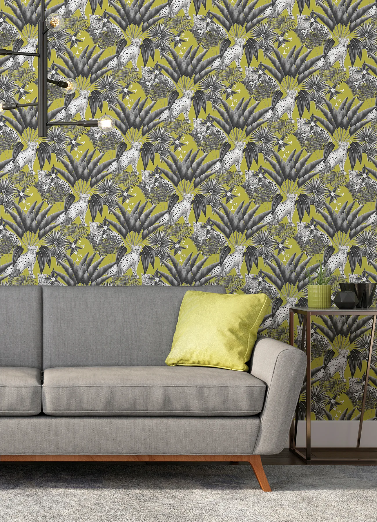 ohpopsi Augustus wallpaper, color Grey, SKU WLD53105W