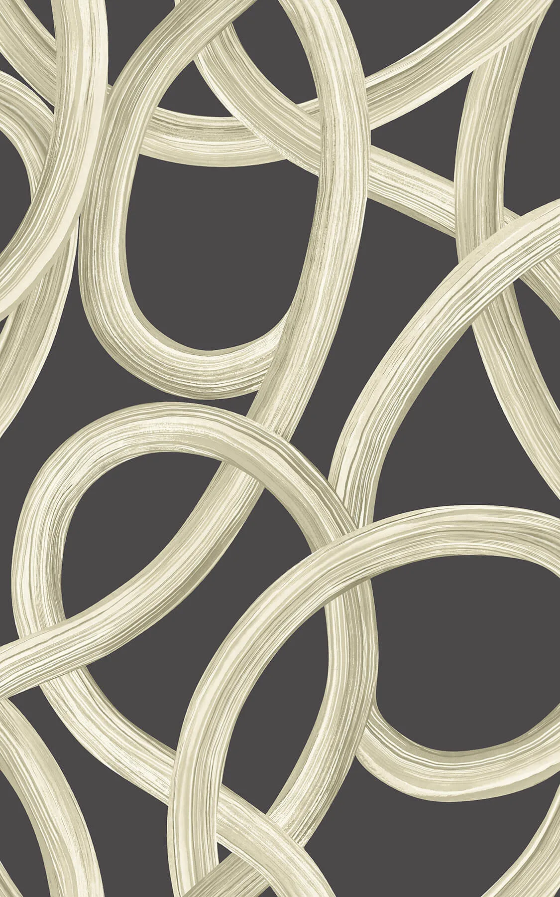 ohpopsi Calix wallpaper, color Black, SKU CEP50126W