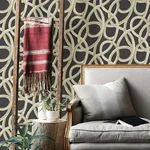 ohpopsi Calix - Black Wallpaper | Buy Online ohpopsi Calix wallpaper, color Black, SKU CEP50126W