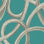 ohpopsi Calix - Turquoise Wallpaper | Buy Online ohpopsi Calix wallpaper, color Turquoise, SKU CEP50124W