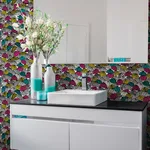 ohpopsi Dara wallpaper, color Fuschia, SKU CEP50118W