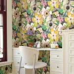 ohpopsi Janis - Mustard Wallpaper | Buy Online ohpopsi Janis wallpaper, color Mustard, SKU CEP50102W