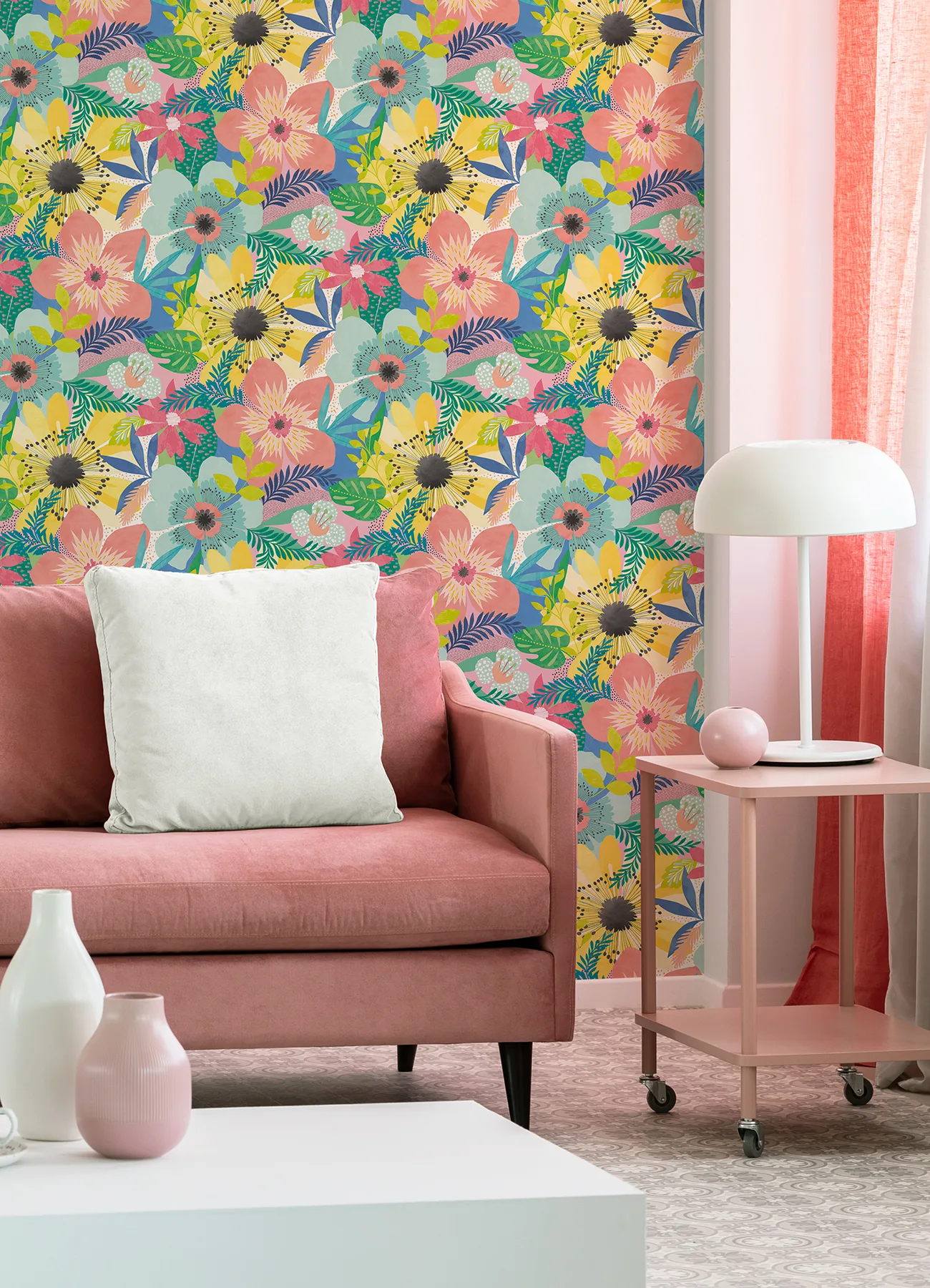ohpopsi Janis wallpaper, color Pastel, SKU CEP50103W
