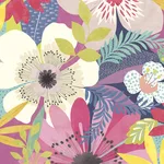 ohpopsi Janis wallpaper, color Raspberry, SKU CEP50106W