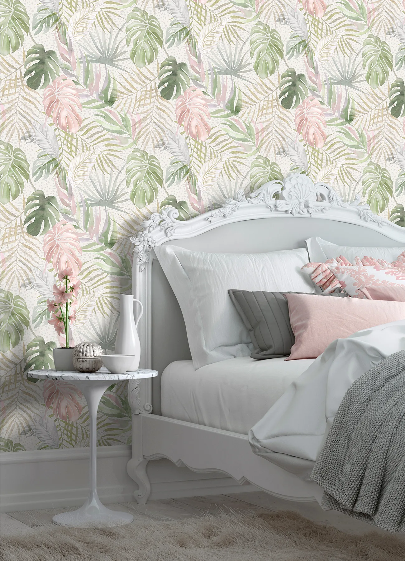 ohpopsi Lana wallpaper, color Sage, SKU WLD53131W