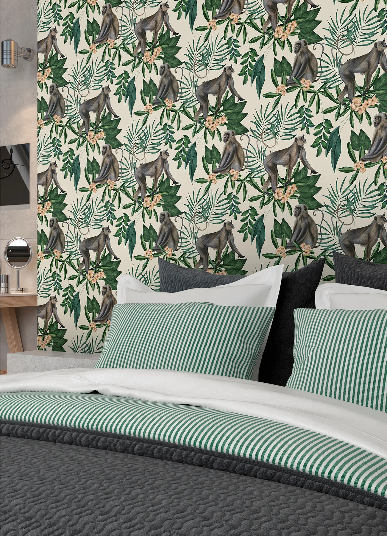 ohpopsi Morris wallpaper, color Cream, SKU WLD53108W