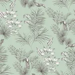 ohpopsi Shelly wallpaper, color Mint, SKU WLD53113W
