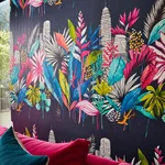 ohpopsi Sierra - Indigo Wallpaper | Buy Online ohpopsi Sierra wallpaper, color Indigo, SKU CEP50110W