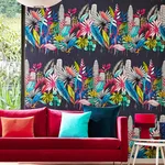 ohpopsi Sierra - Indigo Wallpaper | Buy Online ohpopsi Sierra wallpaper, color Indigo, SKU CEP50110W
