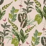 ohpopsi Spirit - Light Pink Wallpaper | Buy Online ohpopsi Spirit wallpaper, color Light Pink, SKU WLD53121W