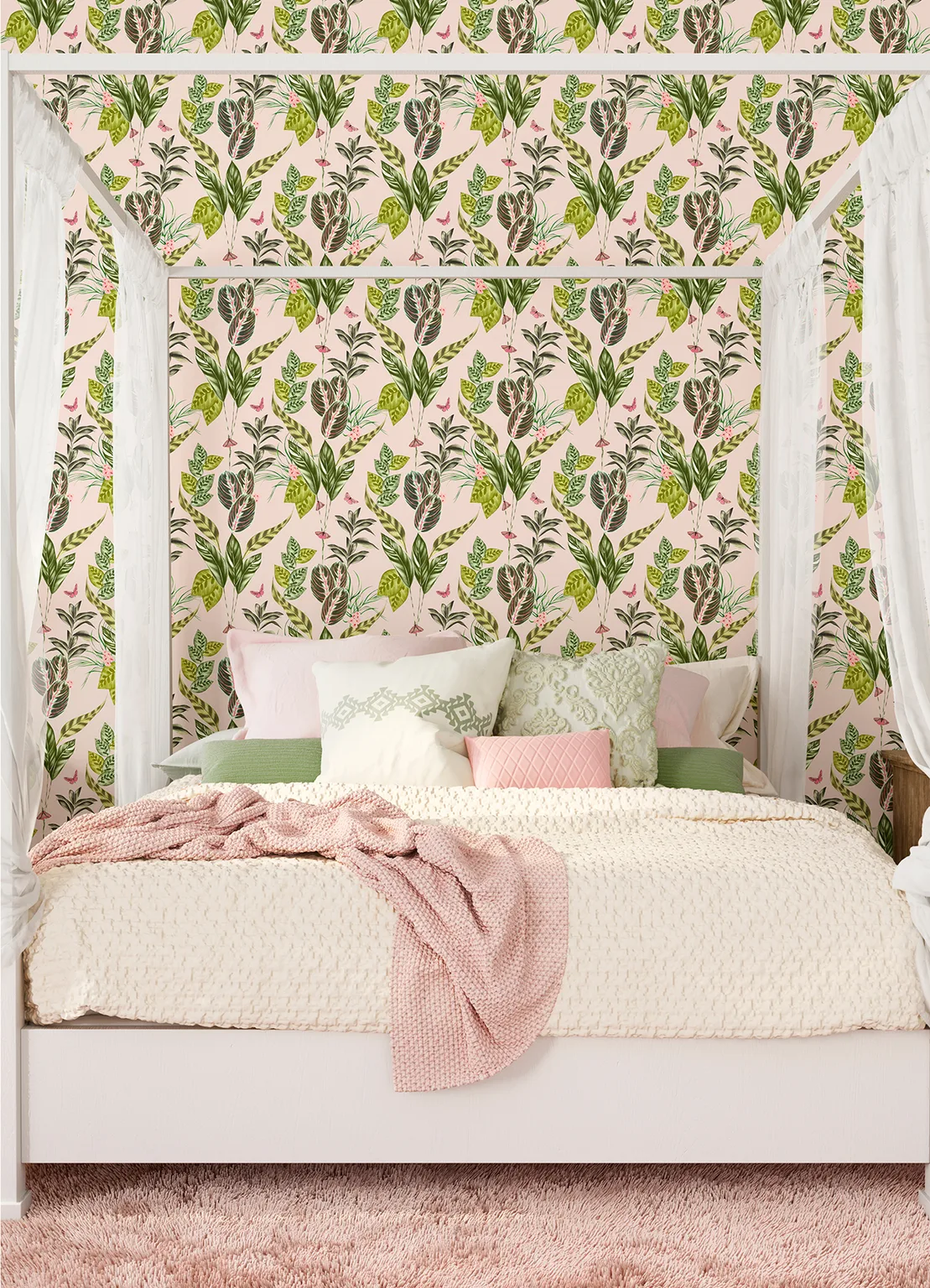 ohpopsi Spirit wallpaper, color Light Pink, SKU WLD53121W
