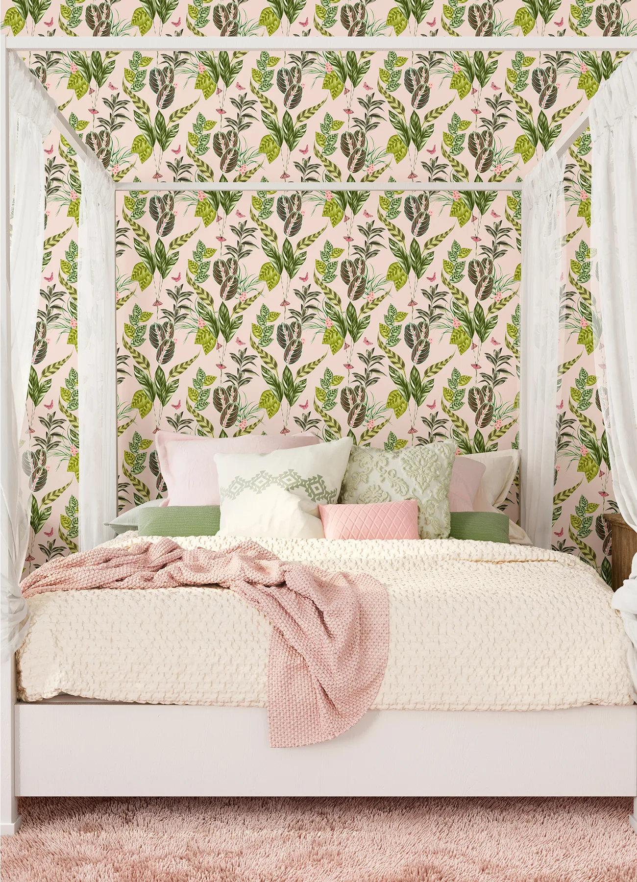 ohpopsi Spirit wallpaper, color Light Pink, SKU WLD53121W